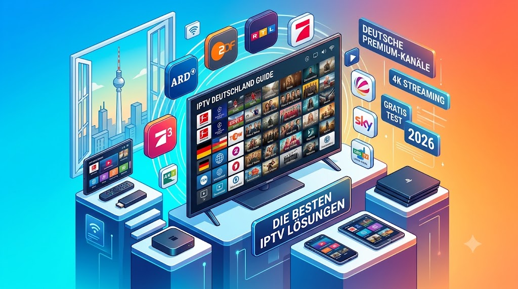 Best German IPTV 2026 | Deutsches IPTV in HD & 4K